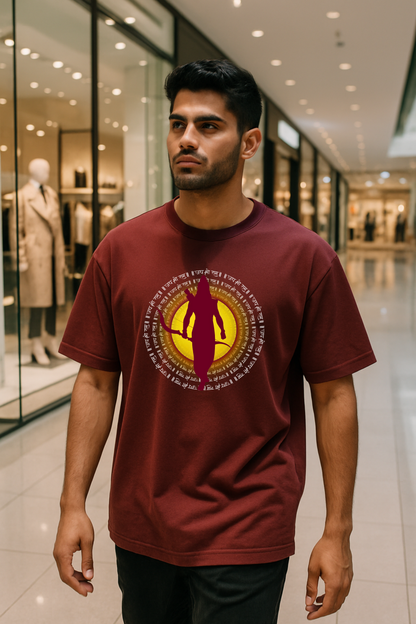 SHREE RAM AURA OVERSIZED T-SHIRT
