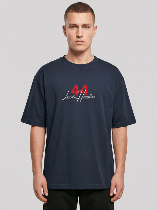LEWIS HAMILTON 44 SCUDERIA FERRARI OVERSIZED RACING TSHIRT
