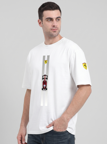 CHARLES LECLERC SCUDERIA FERRARI RACING OVERSIZED TSHIRT
