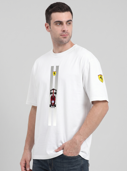 CHARLES LECLERC SCUDERIA FERRARI RACING OVERSIZED TSHIRT