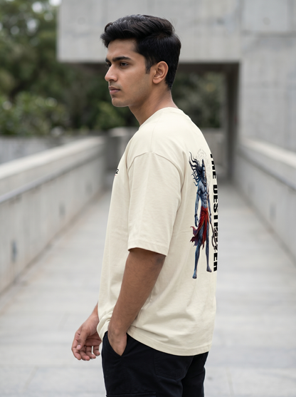 THE RUDRA GRAPHIC OVERSIZED TEE