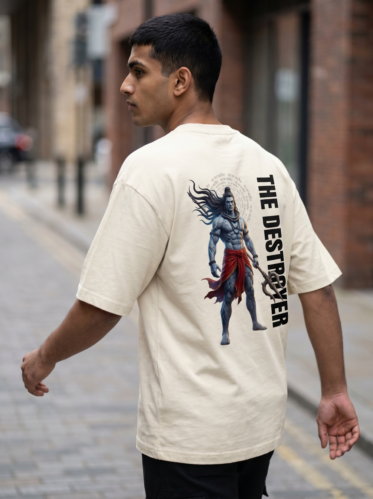 THE RUDRA GRAPHIC OVERSIZED TEE