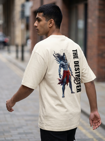 THE RUDRA GRAPHIC OVERSIZED TEE