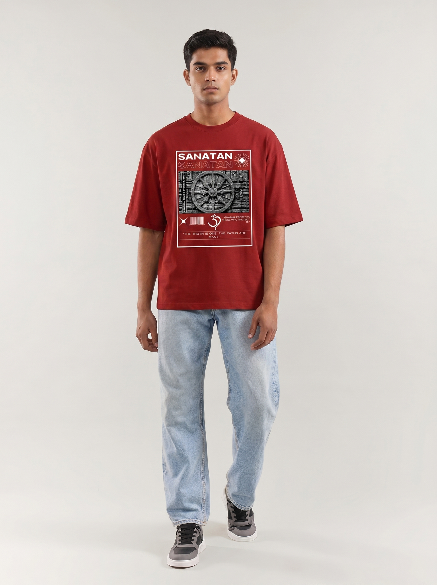 THE ETERNAL CYCLE OVERSIZED T-SHIRT