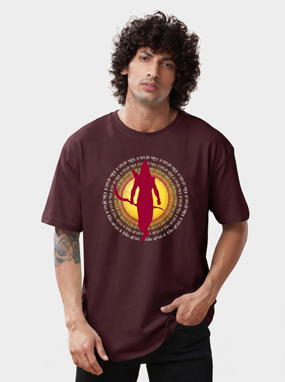 SHREE RAM AURA OVERSIZED T-SHIRT