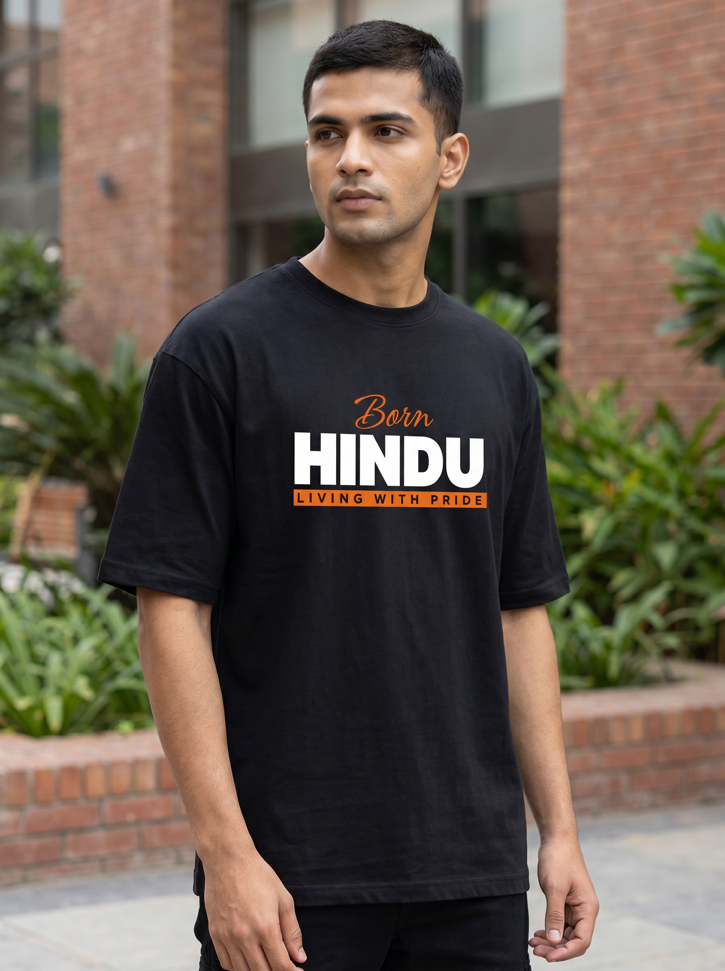 PROUD HINDU OVERSIZED T-SHIRT