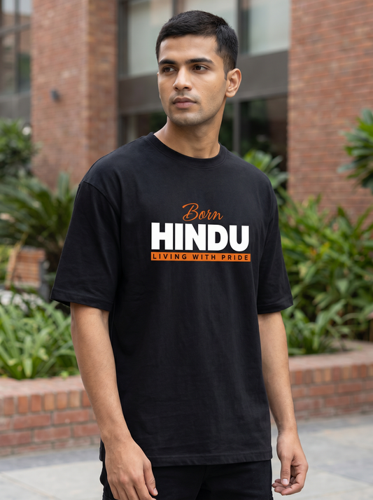 PROUD HINDU OVERSIZED T-SHIRT