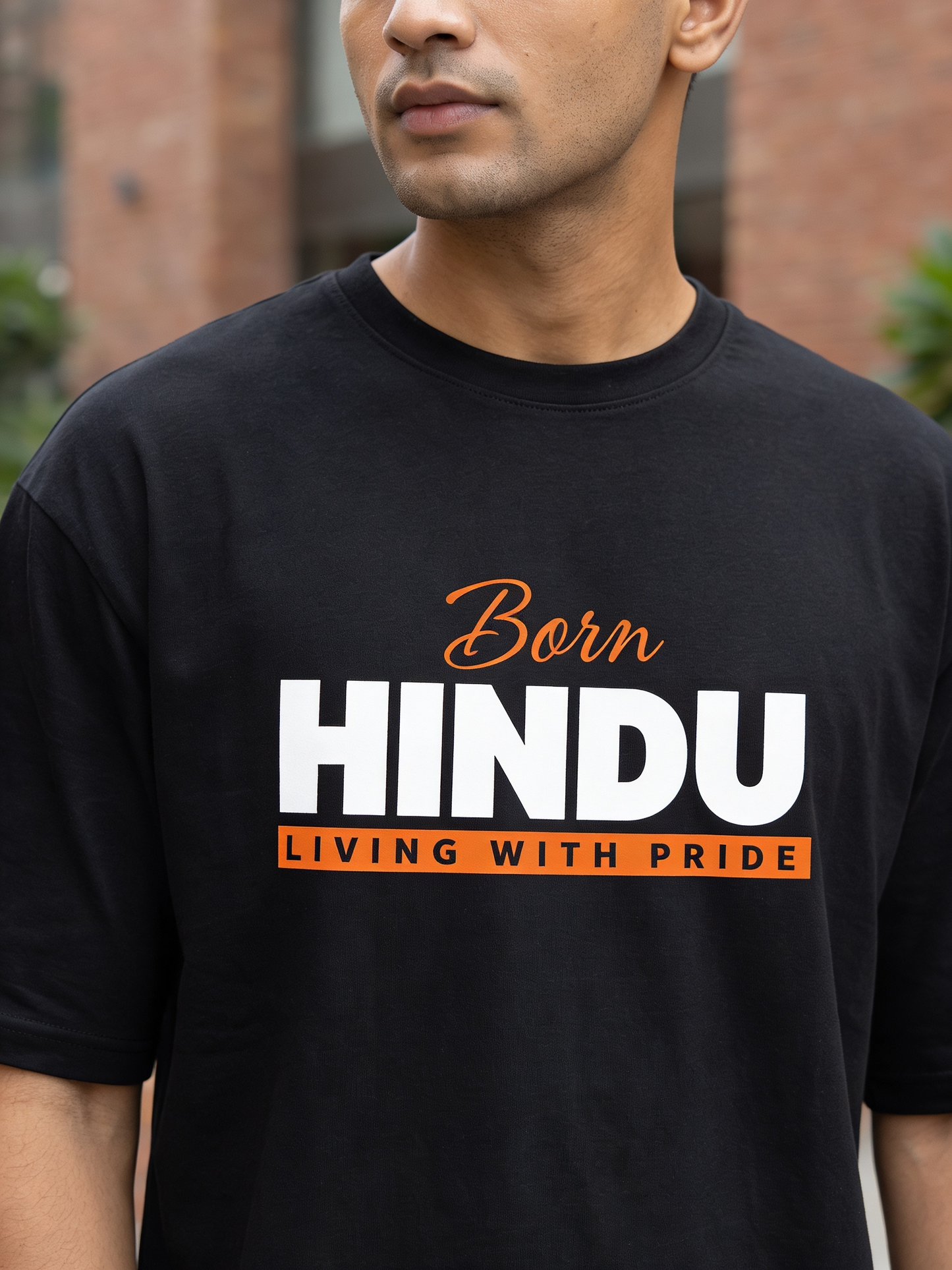 PROUD HINDU OVERSIZED T-SHIRT