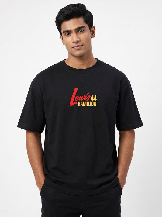 LEWIS HAMILTON "44" FERRARI HERITAGE OVERSIZED T-SHIRT