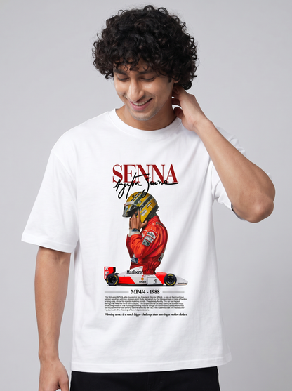 AYRTON SENNA "LEGEND OF 1988" GRAPHIC OVERSIZED TSHIRT