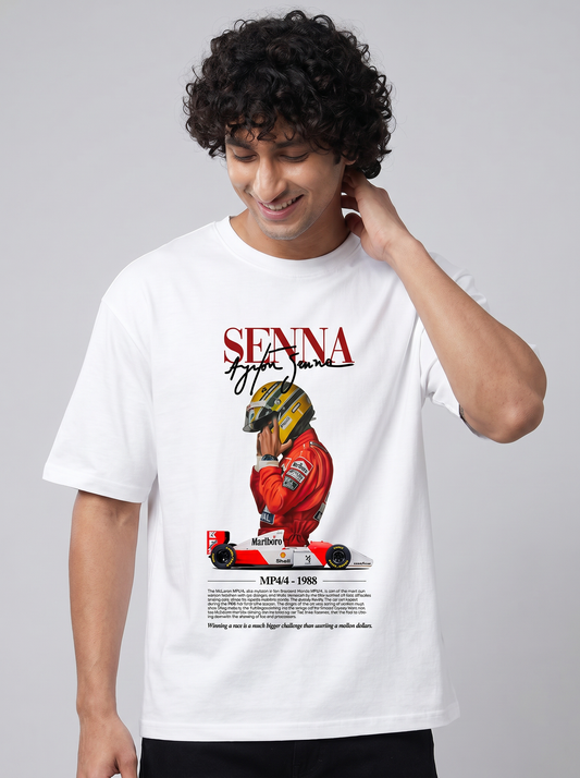 AYRTON SENNA "LEGEND OF 1988" GRAPHIC OVERSIZED TSHIRT