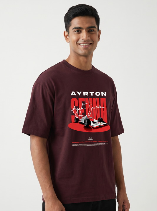 AYRTON SENNA SIGNATURE EDITION OVERSIZED TSHIRT