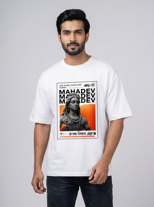 ATHVIVE MAHADEV "ONE NAME, COUNTLESS POWER" CLASSIC TSHIRT