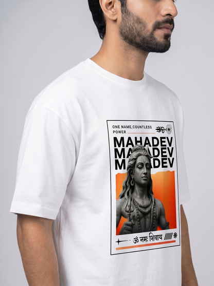 ATHVIVE MAHADEV "ONE NAME, COUNTLESS POWER" CLASSIC TSHIRT