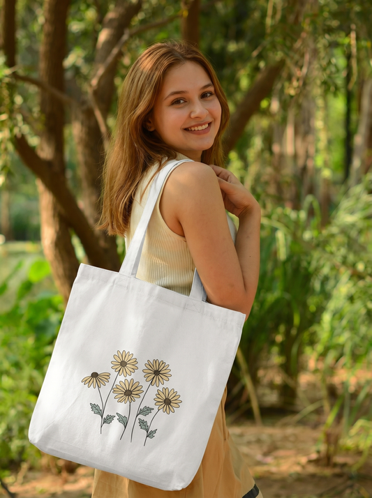 WILDFLOWER GARDEN TOTE