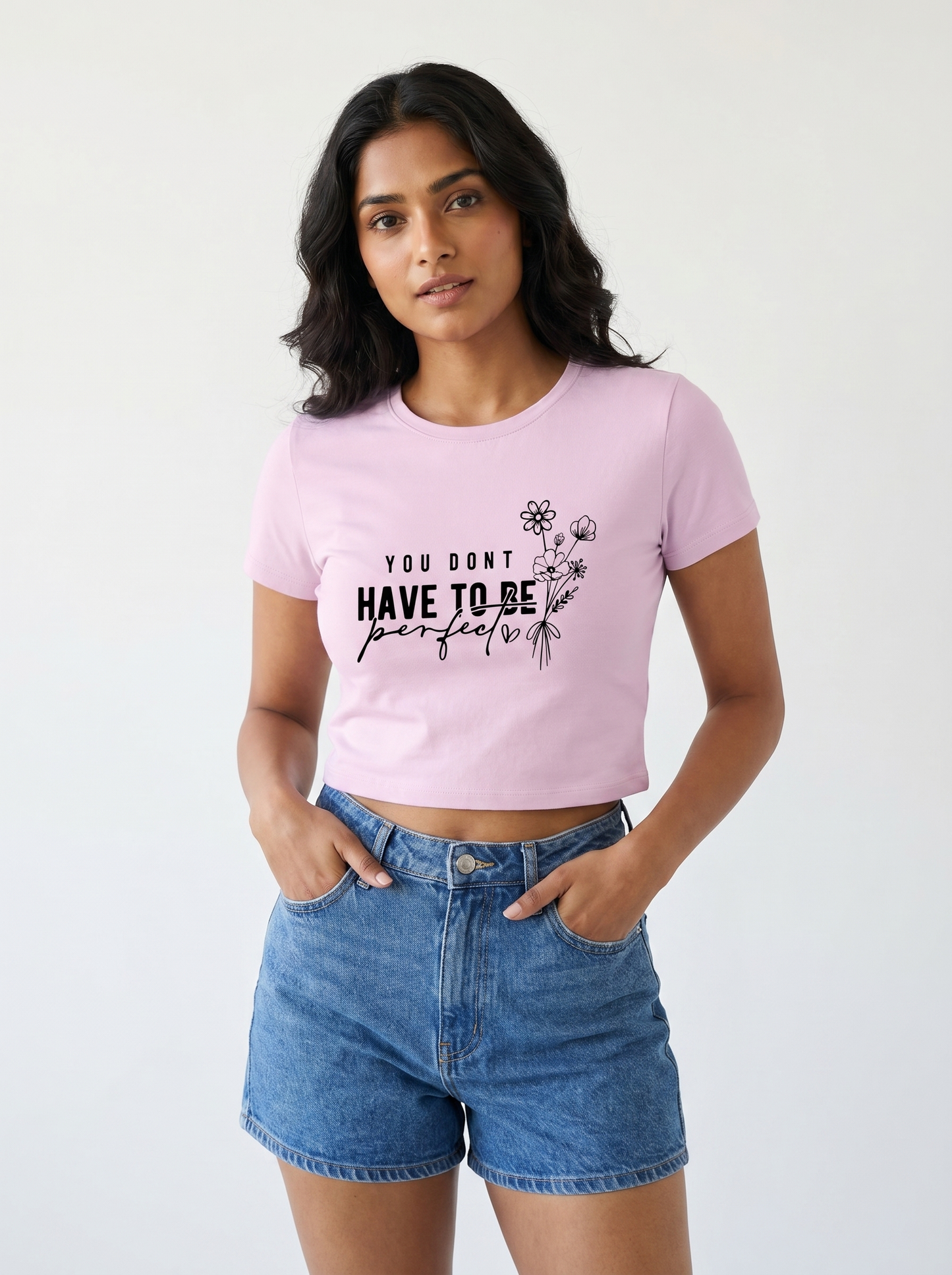 PERFECTLY IMPERFECT BABY TEE