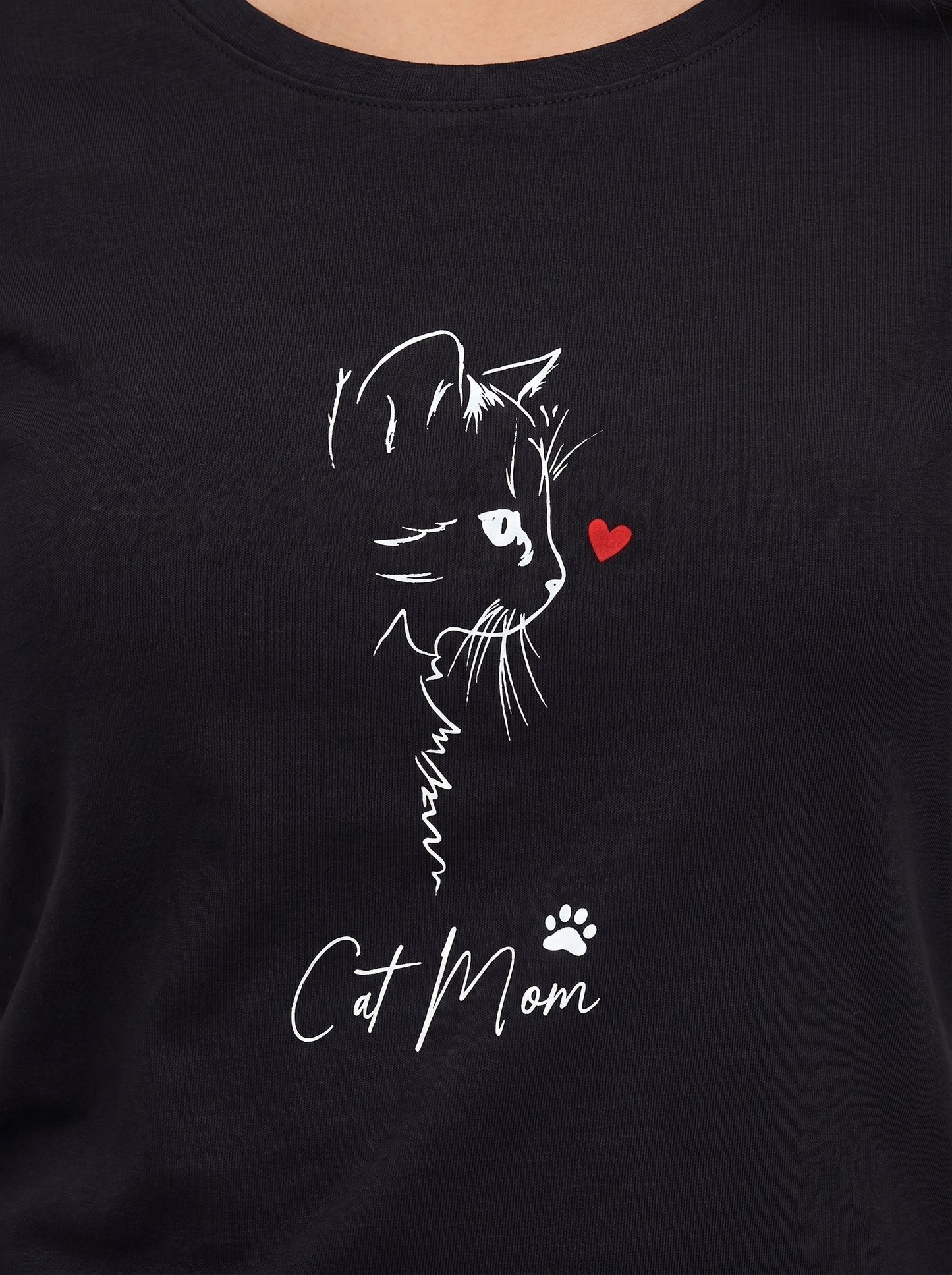 CAT MOM LOVE WOMEN CLASSIC TEE
