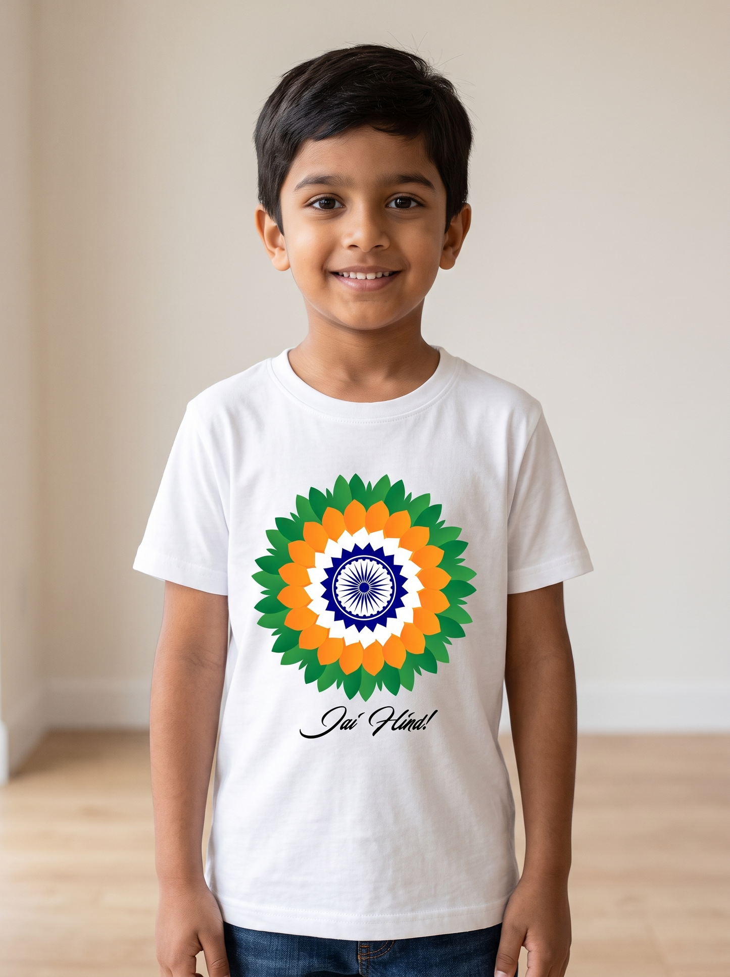 JAI HIND KIDS CREW NECK T-SHIRT