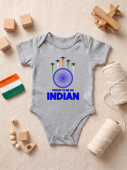 PROUD TO BE AN INDIAN KIDS ROMPER
